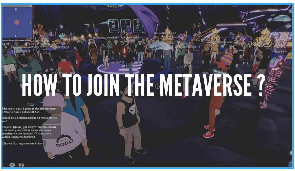 You are currently viewing How to Join the Metaverse?